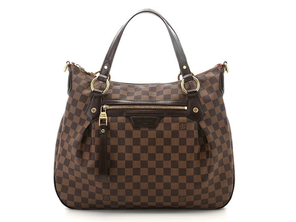 LOUIS VUITTON Shoulder Bag Evora Damier